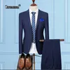 Yiwumensa Ternos Para Hombre Light Grey Wedding Past for Mens Custom Made Mens Pak Business Classic Man Suit Slim Fit
