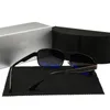 Óculos de sol piloto de design italiano para homens Óculos de sol polarizados UV400 Retro Vintage Mens promoção óculos de sol com PC quadrado SHIPP7969046