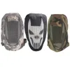 Máscara de Metal Tactical Esporte Capacete De Malha De Metal Olho Crânio Máscara Facial para Paintball Equipamentos de Esgrima Airsoft Ciclismo Acessórios