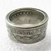 Handmake Coin Ring av Morgan Dollars Bröllop eller presentförsäljning för män eller kvinnor Jewelryus Size8-16260Z