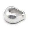 New Oval Ball Stretcher Weight Testicle Weights Stainless Scrotum Stretchers #R45