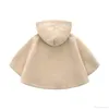 جودة عالية الجودة المولودة Born Baby Girls Coats Coats Jacket Clothes for 024m Spring Autumn Outwear Cloak Winter Girls Poncho B2625906007