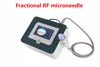 portatile oro frazionario RF microneedle radiofrequenza micro ago pelle stringere la macchina di bellezza del sistema di terapia di rimozione delle rughe