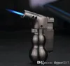 Metalowy Butan Torch Gun Lżejszy Jet Flame Wiatroodporny Refill Zapalniczka Cygara Narzędzie Kuchnia Spray Gun Jet Flame Lighte Do Szklany Hookahr