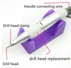 New 30000RPM Electric Nail Drill Machine Electric Manicure Machine Drills Accessory Pedicure kit Nail Drill File Bit Nail tools2709002