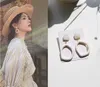 Geometrisk akrylharts Dangle Örhängen för Teen Girls 925 Silver Needle Ear Clips Earing Trendy Smycken Partihandel