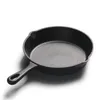 Poêle à frire en fonte antiadhésive 14-26cm, poêle plate, cuisinière à gaz à induction, pot en fer, poêle à crêpes aux œufs, outils de cuisine, ustensiles de cuisine 320s