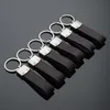 Metal Car Keychain For BMW M Tech M Sport M3 M5 E46 E39 E60 E90 F10 F30 E36 X6 X5 Key Leather belt Chain Special gift Blue black