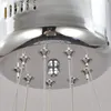 Moderne LED-acryl hanglampen 3 ringen kroonluchters chroom afwerking verlichtingsarmatuur voor kantoor eetkamer woonkamer