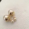 Mode – Blumen-Perlen-Ohrstecker, luxuriöser Schmuck-Ohrring für Damen, modisches Weihnachtsfeier-Geschenk