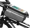 Nieuwe Hot Cycling Fiets Waterdichte Frame Voorbuis Tas Touch Screen Mobiele Telefoon Case Vier Kleuren Gratis Verzending