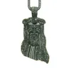 Couleur or JÉSUS Christ pièce tête visage Hip Hop pendentif collier chaîne de charme pour hommes et femmes accessoires de vacances à la mode2036325