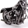 Motorcycle Shaepe Ornament Hand Mede Metal Iron Art Craft For Home Living Room Decoration Supplies Kids Gift