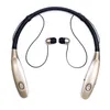 Fones de ouvido novo hbs 900s sem fio neckband fone de ouvido bluetooth estéreo no ouvido fone com microfone cancelamento ruído magnético runn