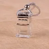 Cube De Voiture Bouteille De Parfum Suspendu Creux Rétroviseur Ornement Désodorisant Pour Huiles Essentielles Diffuseur Parfum Vide Bouteille En Verre Pendentif 575