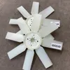 2pcs/lot OEM 1604585400 axial cooling fan blade for AC portable air compresor parts