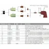 Meşale Sarf PT100 IPT-100 Elektrot İpucu Kesme 20 adet Fit FUBAG P100 Plazma