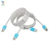 100pcs/lot 1m/2m white round F cardboard bracket Type-C to Type-C Android Cable Fast Charging Data Cable Cable For For Samsung huawei xiao