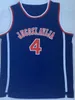 Heren Old Time Cibona Drazen Petrovic # 10 Basketbal Jersey Blue Navy Drazen Petrovic # 4 Jugoslavija Joegoslavië Gestikte Shirts S-XXL