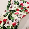 Królowa Letizia Ortiz Rocasolano Sexy Sling Plised Kobiety Sukienka Square Collar Off Ramię Sukienki