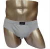 Mens Cotton Briefs Breathable Soft Underpants Mens Underwear Solid Color Fashion Briefs Plus Size M-5XL Hommes Everyday Underwear