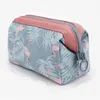 Designer-Flamingo Borsa per cosmetici con cerniera con stampa floreale Borsa per cosmetici Custodia per cosmetici da viaggio per ragazze e donne