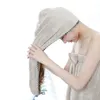 منشفة FLC ناعمة المرأة الحمام سوبر امتصاص سريع التجفيف ميكروفيات الحمام الجاف قبعة جافة الصالون 25x65cm 151