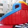 Yard Publick Playhouse EN14960 Zertifiziertes Kinder- und Erwachsenen Sommer Gewerbliche Riese aufblasbare Wasserrutsche mit Luftgebläsen