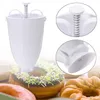 Plast donut maker maskin mögel diy verktyg kök bakverk gör baka ware making baka ware köksredskap