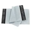 14 * 22 + 4CM Express Verzending Bag Mailer Packing Pouches Wit Opaque Boodschappen Pakket Mailing Envelop Tassen 100pcs / lot