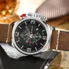 Nieuwe Men039S Bekijk Curren Brand Luxury Fashion Chronograph Quartz Sportpolshandhoogte Hoge kwaliteit Lederen band Male Clock6832652