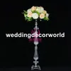 tall crystal wedding road lead props wedding table certerpieces event party decoration wedding flower holder flower display holder decor0012