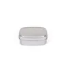 80ml Square Aluminum Jar Candy Dispenser Gift Jar Tins Pots Cream Salves Herbs Jars Container Case DIY Organizer