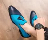 Casual Design Loafers Mens Leather Business Men Dress Flats Breathable Wedding and Prom Slippers Driving Shoes Big Size f