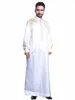 Spot Trench Coats European spring and summer long-sleeved solid color Muslim Arab Middle Eastern men's robes support mixed batch
