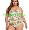 sports plus big large femmes grands maillots de bain imprimés en acier plaqué dur supportant le style décor taille haute jupe maillots de bain ensembles de bikini