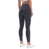 Yoga-Leggings Damen Yoga 32 Versteckte Tasche am Bund Glatte, hohe Taille, leichte Kompression, Workout, Fitnessstudio, Kleidung, Laufen, Fitness 2600320