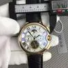 Fine Men's Stainless Steel Watch Luxury Mechanical Watch Multifunctional Tourbillon Mechanical Automatic Movement