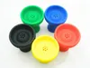 5PS Hookah Silicone à prova de vento Bowh Bowls Substituíveis Acessórios Shisha Acessórios Bong Bong Hookah Sillicone para Bongs Acessórios