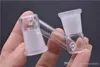 Z style verre Drop Down adaptateur verre bong adpters verre pipe adaptateurs plates-formes pétrolières adaptateurs mâle femelle joint 14.4mm 18.8mm
