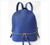 Famous Brand Backpacks Moda Mulher Lady Lady Black Rucksack Bag Charms Backpack Style 6 Colors255U