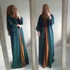 Ethnic Clothing Woman Abaya Dubai Muslim Dress Kaftan Kimono Bangladesh Robe Jilbab Musulmane Islamic Caftan Moroccan Turkish