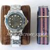 Série de montres de plongée de luxe URF Factory 300m avec bracelet supplémentaire 210.30.42.20.06.001 42MM Cal. Montres-bracelets en saphir à mouvement automatique 8800