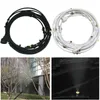 Outdoor Misting Cooling System Kit för Greenhouse Garden Patio Waterring Bevattning Mister Line 6m-18m System