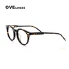 Prescription féminine lunettes myopes montures optiques femmes hommes vintage clair lunettes rondes lunettes lunettes lunettes verre T200428