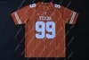 Thr CUSTOM Texas Longhorns Football Jersey Casey Hampton Eric Metcalf Michael Griffin Roosevelt Leaks Aaron Ross Steve McMichael Leonard Davis