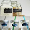 8st/ark Blackboard Sticker Craft Kitchen Jars Organisator Etiketter Chalkboard