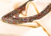 Collane di perline multistrato esagerate della Boemia vintage Perline di goccia d'acqua Collane Gioielli di moda Regali per le donne Vendita al dettaglio Wholes4586830