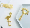 Apribottiglie di birra Nordic ins vento casa creativa personalità in ferro battuto dorato carino piccolo animale decorazione di piccoli ornamenti