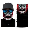 3D Cycling Motorcycle Neck Tube Sciarpa da sci Maschera per il viso Balaclava Halloween Party Maschera per il viso Gioco Tactical Smog # 15 WY001